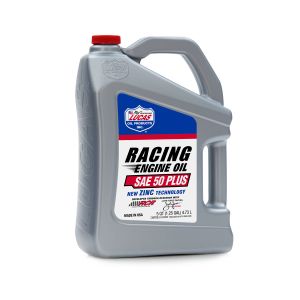 LUCAS OIL #LUC10347 50 Plus Racing Motor Oil 5 Quart Bottle