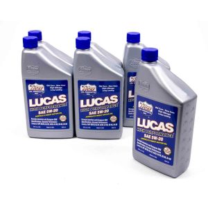 LUCAS OIL #10516 SAE 5w20 Motor Oil 6x1 Quart