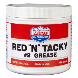 LUCAS OIL #LUC10574 Red N Tacky Grease 1lb Tub