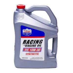LUCAS OIL #LUC10611 Synthetic Racing Oil 10w 30 5qt Bottle