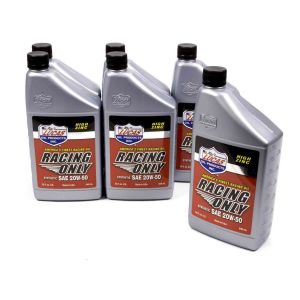 LUCAS OIL #10615 Synthetic Racing Oil 20w50 6x1 Qt