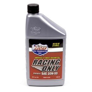 LUCAS OIL #LUC10615 Synthetic Racing Oil 20w50 1 Qt
