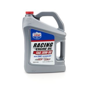 LUCAS OIL #LUC10621 SAE 20w50 Racing Oil 5 Quart Bottle