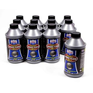 LUCAS OIL #10825 Brake Fluid Dot 3 Case 12x12oz