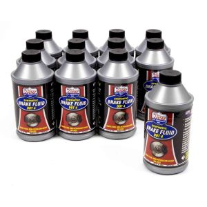 LUCAS OIL #10827 Brake Fluid Dot 4 Case 12x12oz