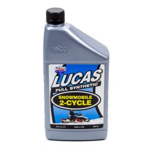 LUCAS OIL #LUC10835 2 Cycle Snowmobile Oil Synthetic 1 Qt.