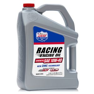 LUCAS OIL #LUC10911 10w40 Synthetic Racing Oil 5 Quart Bottle