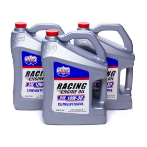 LUCAS OIL #11017 SAE Racing Oil 10w30 Case 3 x 5qt Bottle