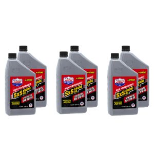 LUCAS OIL #11208 Synthetic 5w50 SXS Oil Case 6 x 1 Quart