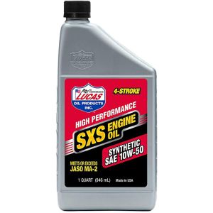 LUCAS OIL #LUC11212 Synthetic 10w50 SXS Oil 1 Quart