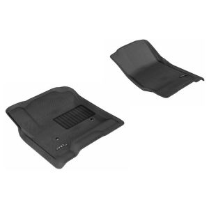 3D MAXPIDER #L1CH03911509 GM P/U 1500 14- Kagu Fl oor Liner 1st Row Black