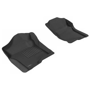 3D MAXPIDER #L1CH04711509 GM P/U 1500 07-13 Kagu Floor Liner 1st Row Blk