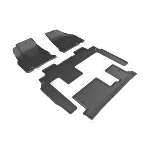 3D MAXPIDER #L1CH06001509 Chevy Traverse 09- Kagu Floor Liner 1&2&3Row Blk
