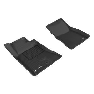 3D MAXPIDER #L1FR08511509 Ford Mustang 15-   Kagu Floor Liner 1st Row Blk