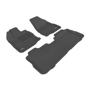 3D MAXPIDER #L1GM00501509 GMC Terrain 10-17 Kagu Floor Liner 1&2 Rows Blk