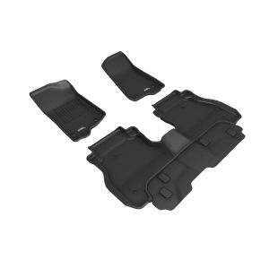 3D MAXPIDER #L1JP02201509 Jeep Gladiator 20-  Kagu Floor Liner 1&2 Rows Blk