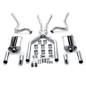 MAGNAFLOW PERF EXHAUST #15815 64.5-66 Mustang V8 Dual Exhaust Kit