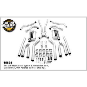 MAGNAFLOW PERF EXHAUST #15894 68-72 GM A Body 2.5in Dual Exhaust System