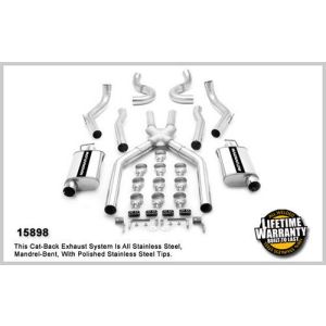 MAGNAFLOW PERF EXHAUST #15898 68-72 GM A Body 3in Dual Exhaust System