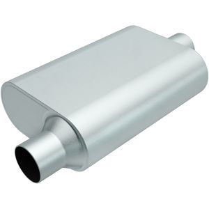 MAGNAFLOW PERF EXHAUST #R23041 Rumble Aluminizd Muffler 3in Offset In/Center Out