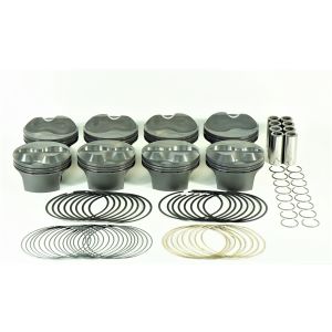 MAHLE PISTONS #197754130 SBC Dome Powerpak Piston Set 4.030 Bore +12cc