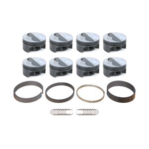 MAHLE PISTONS #929962550 BBC FT Powerpak Piston Set 4.350 Bore -8.1cc