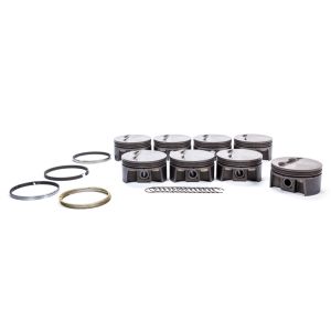 MAHLE PISTONS #930200030 SBC PowerPak F/T Piston Set 4.030 Bore