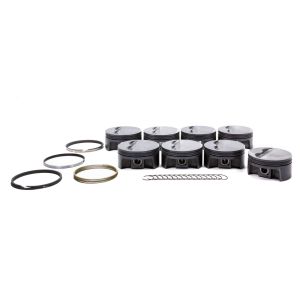 MAHLE PISTONS #930200455 SBC PowerPak F/T Piston Set 4.155 Bore
