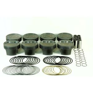 MAHLE PISTONS #930210840 SBC PowerPak Dished Piston Set 4.040 Bore