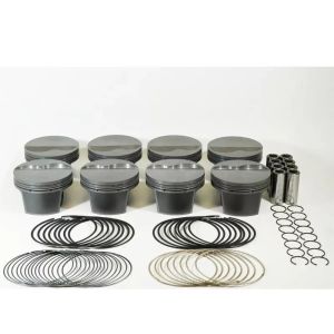 MAHLE PISTONS #930286135 BMW PowerPak FT Piston Set  87.250mm Bore 6-Cyl