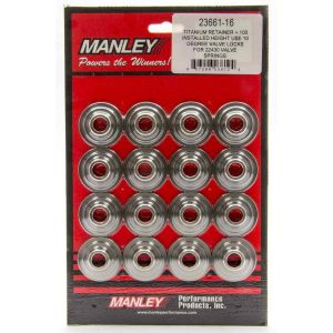 MANLEY #23655-16 10 Degree Titanium Retainers