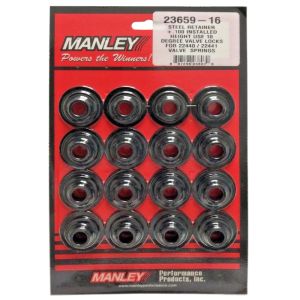 MANLEY #23659-16 1.550 10-Degree Valve Spring Retainers - Steel