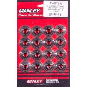 MANLEY #23682TS-16 Super 7 H-13 Lwt Valve Spring Retainers
