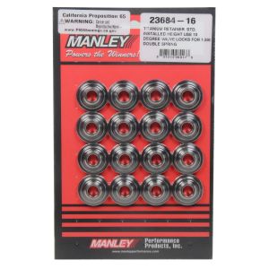MANLEY #23684-16 1.500 TI Valve Spring Retainers 10-Degree