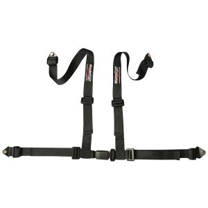 MASTERCRAFT #114004 Seat Belt Restraint 2in 4 Point Bolt In Black