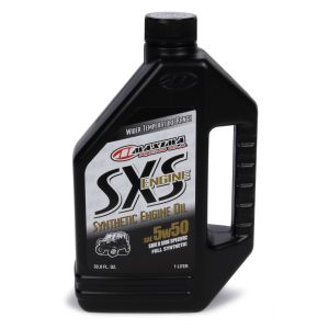 MAXIMA RACING OILS #30-18901S SXS Engine Full Syntheti c 5w50 1 Liter