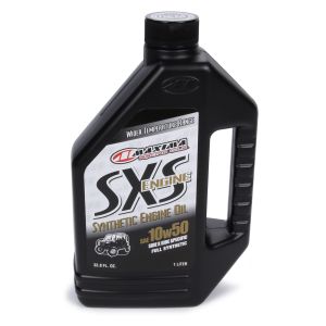 MAXIMA RACING OILS #30-21901S SXS Engine Full Syntheti c 10w50 1 Liter