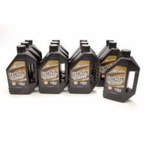 MAXIMA RACING OILS #39-34901B 10w40 Semi-Syn Oil Case 12x1 Quart
