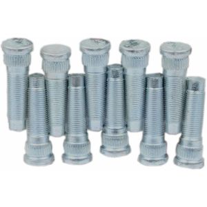 MOSER ENGINEERING #8368 1/2in-20 x 1-3/4in Wheel Studs 10pk .615in Knurl