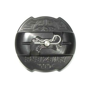 MEZIERE #WCC301 16lb. Safecap Radiator Cap - Black Anodized