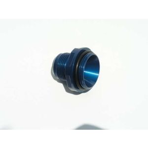 MEZIERE #WN0040B #16 AN Water Neck Fitting - Blue