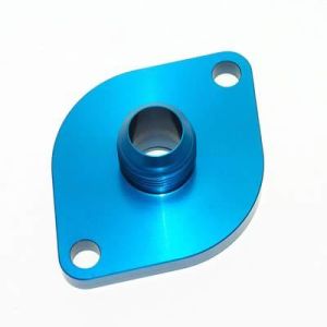 MEZIERE #WN0912B -12an Male Water Neck w/O-Ring - Blue