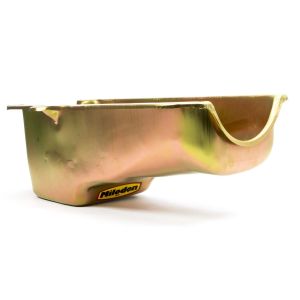 MILODON #31501 SBC Claimer Oil Pan - 5qt. 1-pc. Rear Main