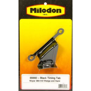 MILODON #65660 BBM Timing Tab - Black