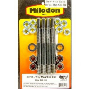 MILODON #81219 Olds V8 Windage Tray Stud Kit