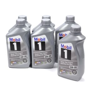 MOBIL 1 #103008 5w20 Synthetic Oil 6x1 Qt Dexos