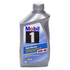 MOBIL 1 #MOB103536-1 10w40 High Mileage Oil 1 Qt