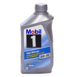 MOBIL 1 #120455 5w20 High Mileage Oil Case 6x1 Qt Bottles