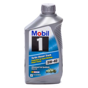 MOBIL 1 #MOB122253-1 5w40 Turbo Diesel Oil 1 Qt