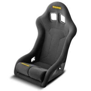MOMO AUTOMOTIVE ACCESSORIES #1071BLK Supercup Racing Seat Regular Size Black